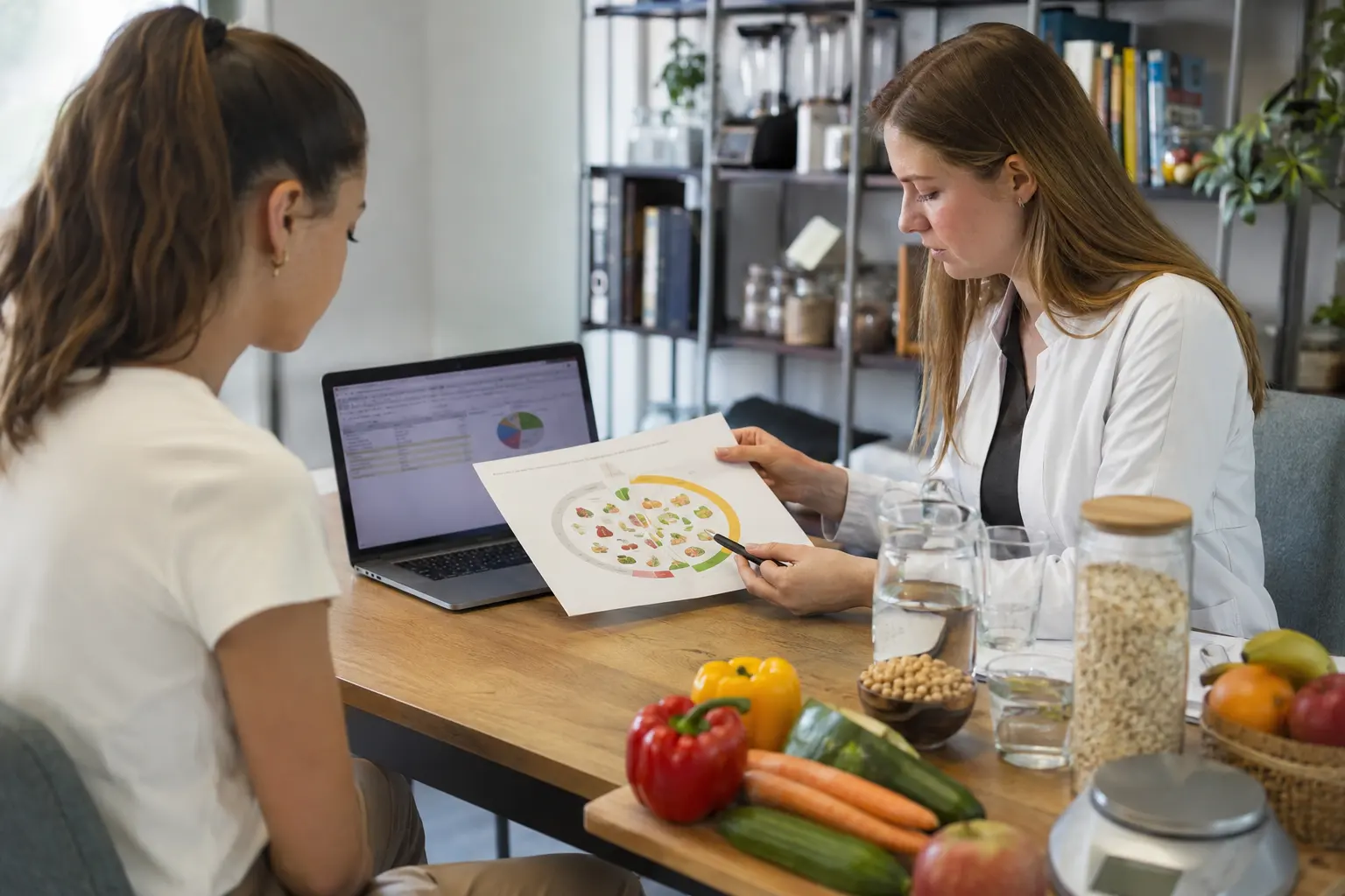 Ernährungswissenschaftler/in bei der Arbeit