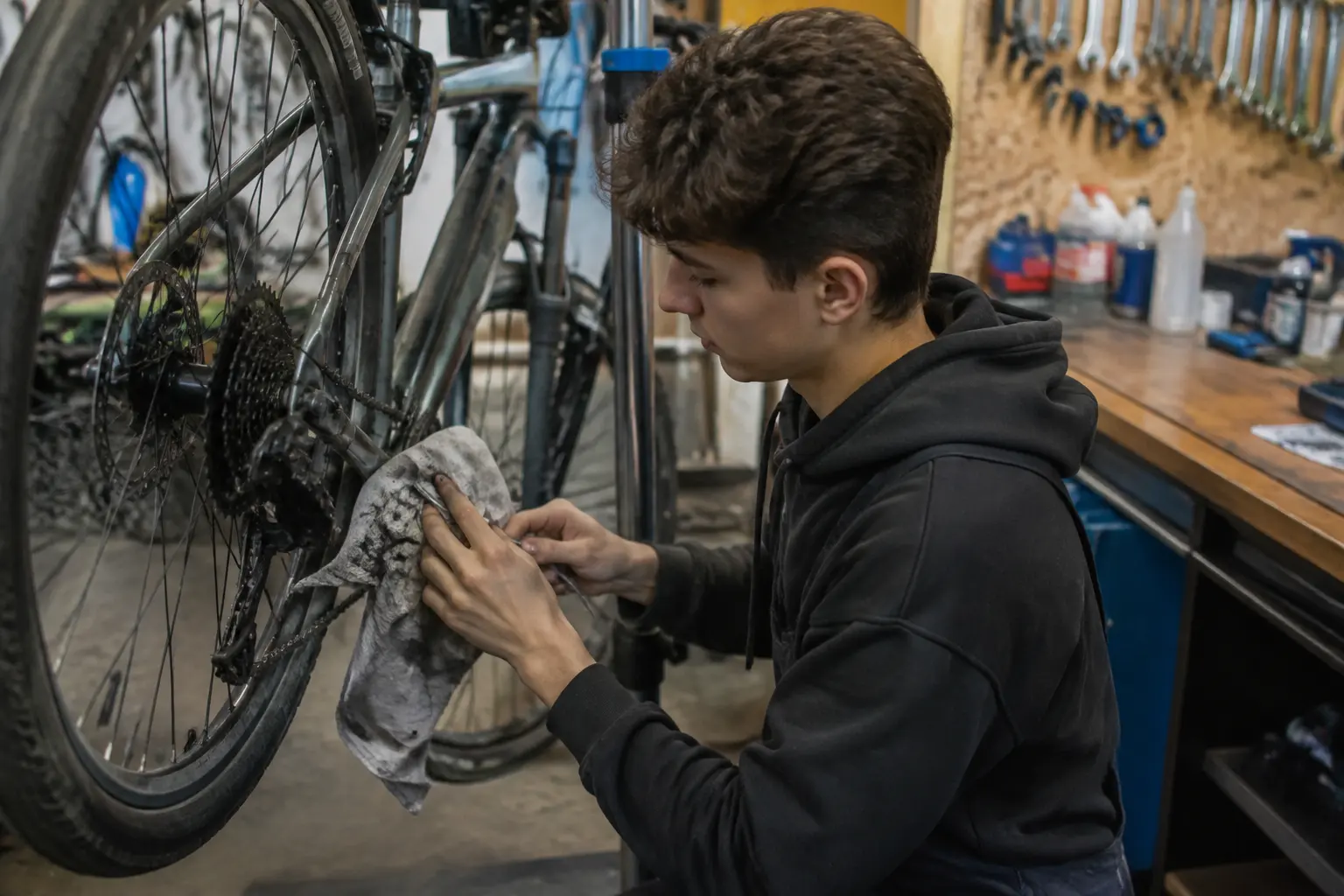 Fahrradmonteur/in: Was bei der Wartung von Fahrrädern zu beachten ist und wie man die Arbeitsschritte dokumentiert