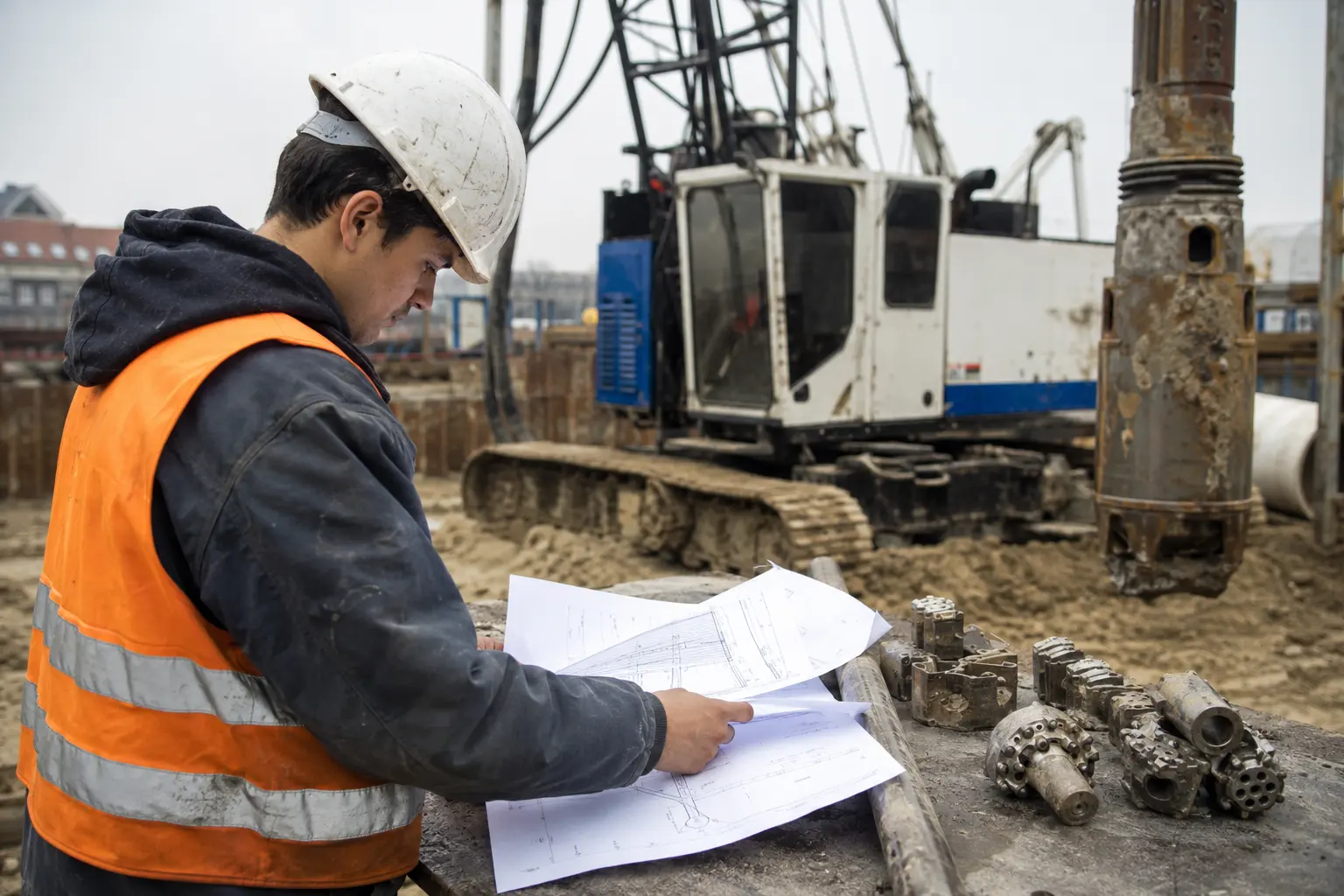Spezialtiefbauer/in: Arbeitsaufgaben planen, vorbereiten, organisieren und dokumentieren