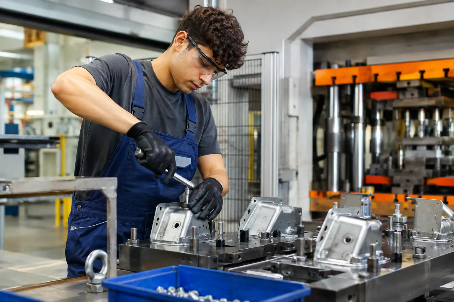 Stanz- und Umformmechaniker/in: wie man Bauteile zu Baugruppen fügt